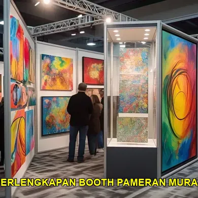 perlengkapan booth pameran murah